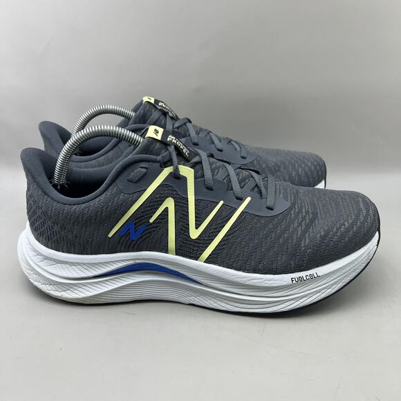 New Balance FuelCell Propel v4 Running Shoes Men Size 10.5 Gray Comfort Sneakers - Picture 1 of 10